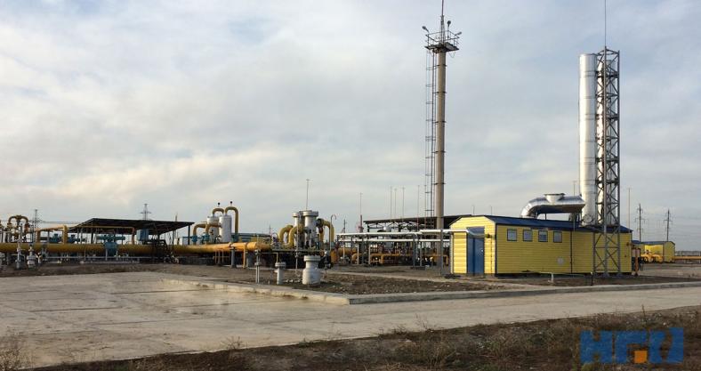автоматизированная газораспределительная станция АГРС производительностью 150000, объект расширение ГРС-1 Орбита Алматы РК, производитель Завод Нефтегазоборудование