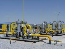 автоматизированная газораспределительная станция АГРС производительностью 160000, объект город Кызылорда РК, производитель Завод Нефтегазоборудование