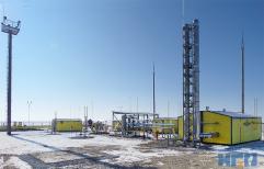 автоматизированная газораспределительная станция АГРС производительностью 100000, объект город Туркестан РК, производитель Завод Нефтегазоборудование