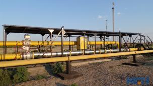 Автоматизированная газораспределительная станция АГРС производительностью 50000, объект поселок Кобда, Актюбинская область РК, производитель Завод Нефтегазоборудование
