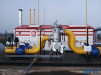 Автоматизированная газораспределительная станция АГРС производительностью 50000, объект Кокуйское месторождение, Лукойл, Пермь, производитель Завод Нефтегазоборудование