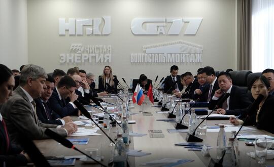 Визит делегации КНР на ООО «Завод «Нефтегазоборудование»...