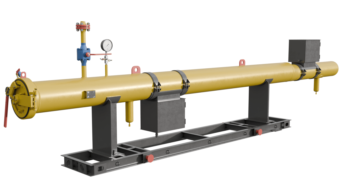 Камеры пуска и приема средств очистки и диагностики